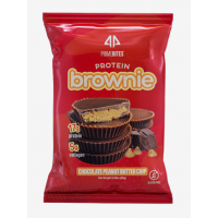 Brownie protéiné moule beurre arachide chocolat